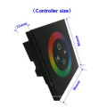 Toque Controle Remoto Painel RGB Controlador de Luz LED Strip Fácil Utilização e Mudança de Cor Rapidamente 86 Forma DC12V, 24V